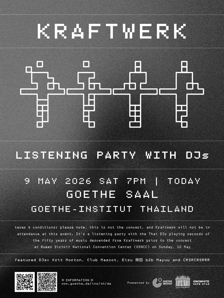 Goethe Kraftwerk.Listening Party
